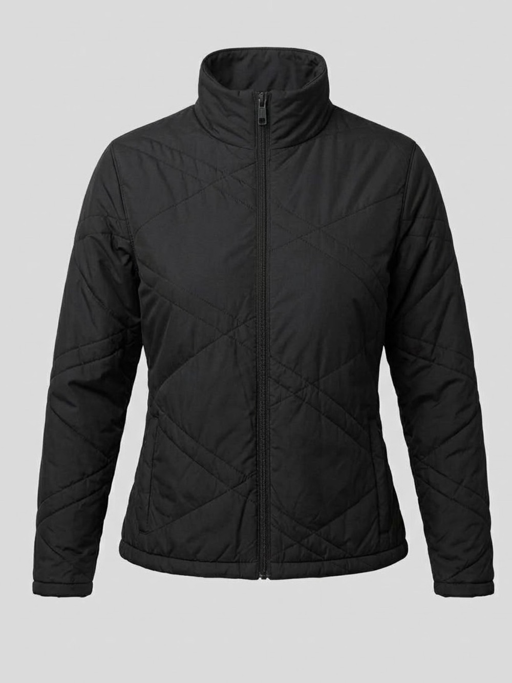 Columbia Women's Large Black Snowmelt Valley lightweight quilted puffer jacket